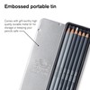 Winsor & Newton 490011 Drawing Pencils Set, 6 Pieces, 2