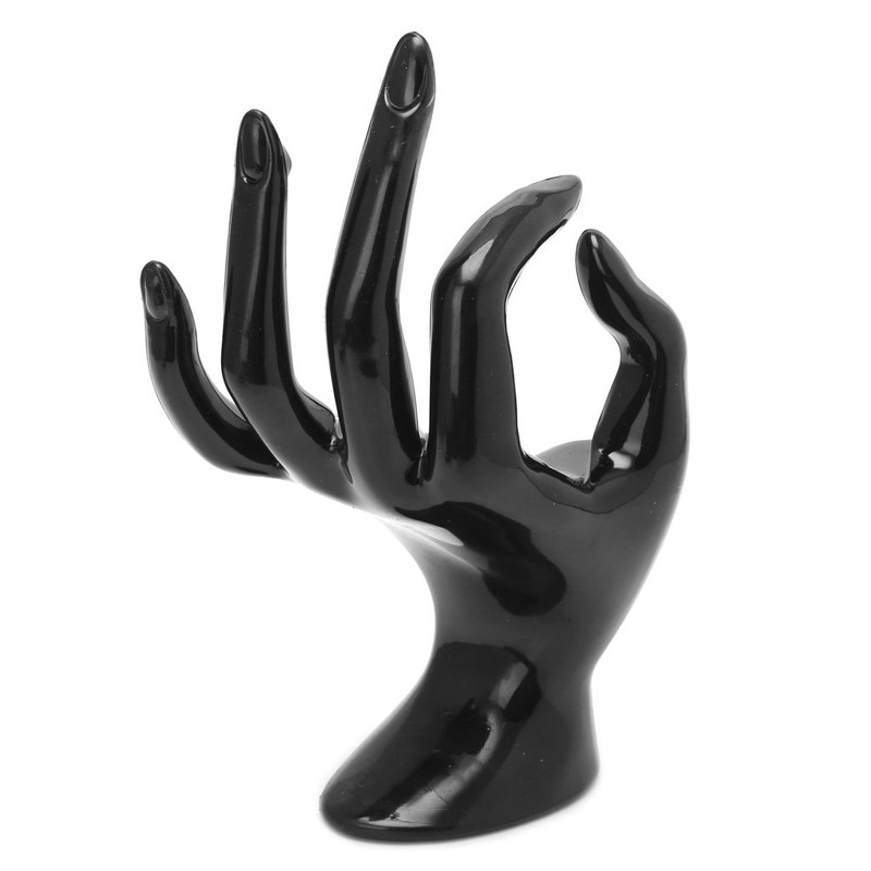 PHILSP Ring holder Mannequin Ok Hand Finger Glove Ring Bracelet