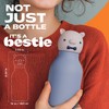 asobu Bestie Piggy Kids Bottle Stainless Steel Insulated Flip Straw