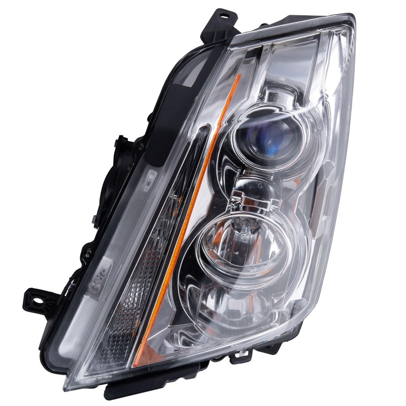 Brock Replacement Driver Halogen Headlight Compatible with 2008-2014 CTS 22783445