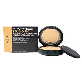M.A.C Studio Fix Powder Plus Foundation 24 hr Oil Control Refillable - NW17 (Light beige with neutral undertone with light skin) .42 Oz / 12g