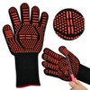 1 Pair of Fireproof High Temperature Resistant Microwave Oven Gloves