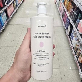 Simlio Protein Booster Hair Treatment Wild Flower 500ml 203108 / 심플리오 프로틴부스터 헤어 트리트먼트 와일드 플라워 500ml 203108