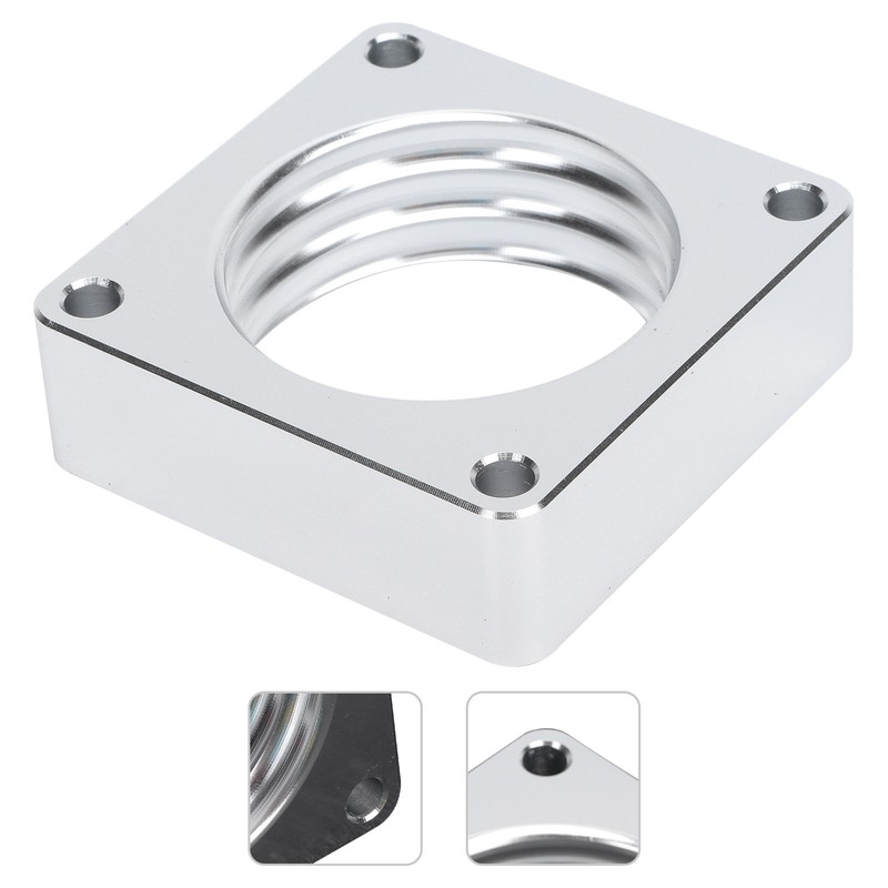 Car Throttle Body Spacer Aluminium Alloy Maintenance Replacement for Jeep