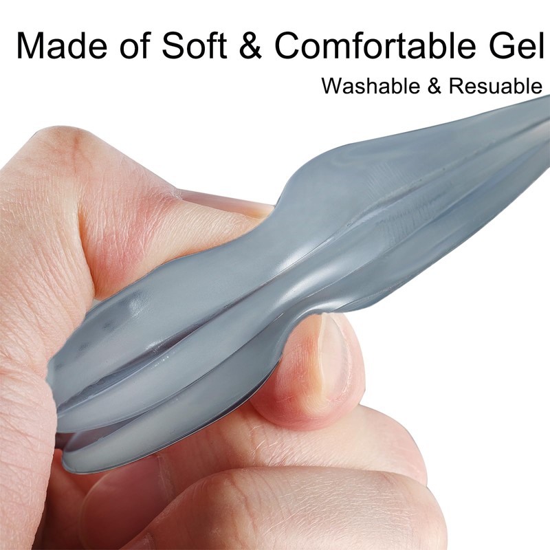 SPORCLO 3 Layer Adjustable Orthopedic Heel Lift for Supination &