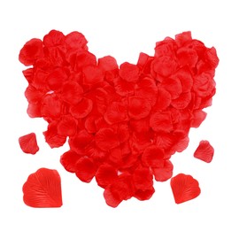 Tebrun - 500PCS | Rose Petals, Flower Petals, Red Rose Petals, Fake Rose Petals, Red Petals, Rose Petal, Artificial Rose, Marry Me Decorations, Artificial Rose Petals, Fake Flower Petals, Fake Petals