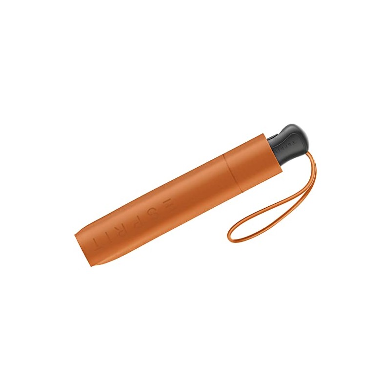 ESPRIT Easymatic Slimline Pocket Umbrella Open/Close Automatic FJ 2022, Burnt