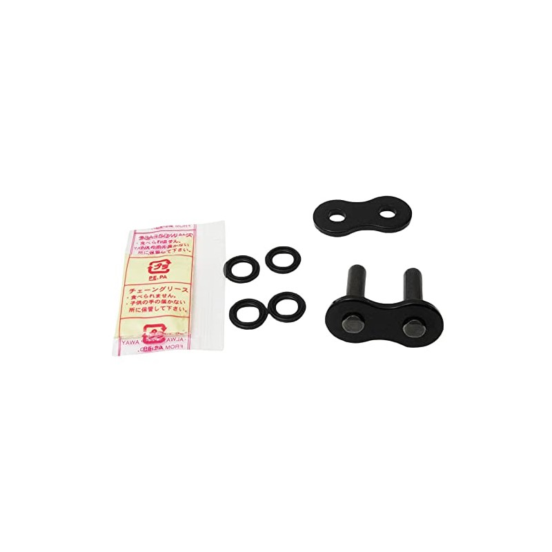 D.I.D 520ZVM-X-ZJ BK & BK Caulking Joint (Black)