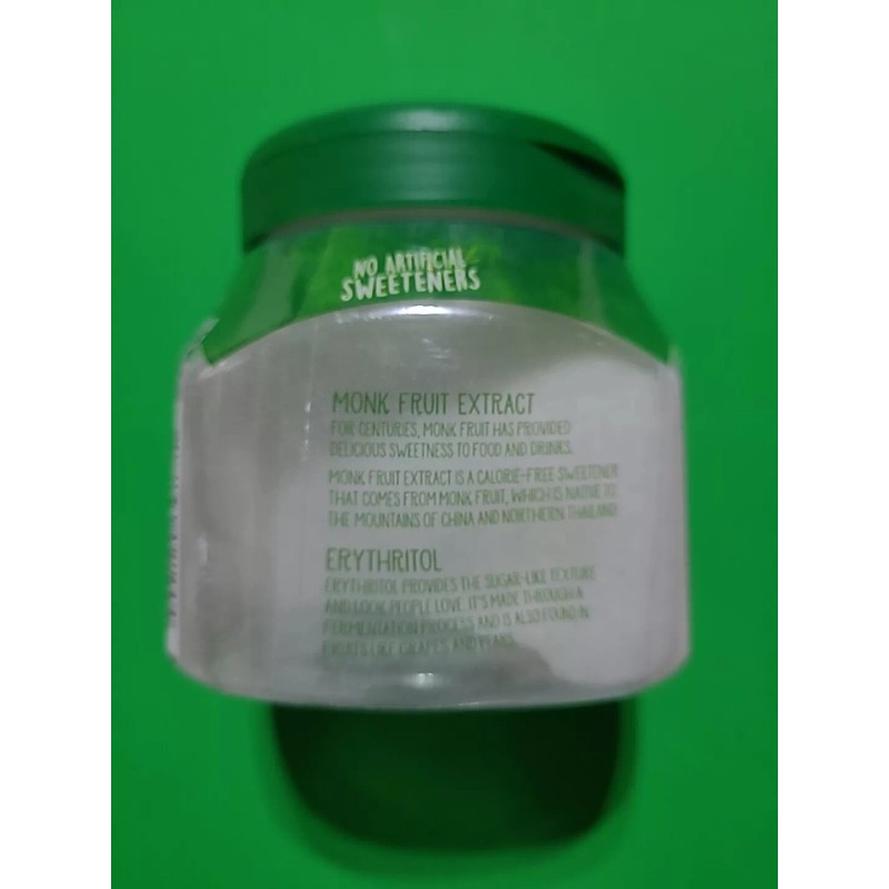 Truvia Monk Fruit Calorie-Free Sweetener Zero Sugar 9.8oz x(2) FACTORY