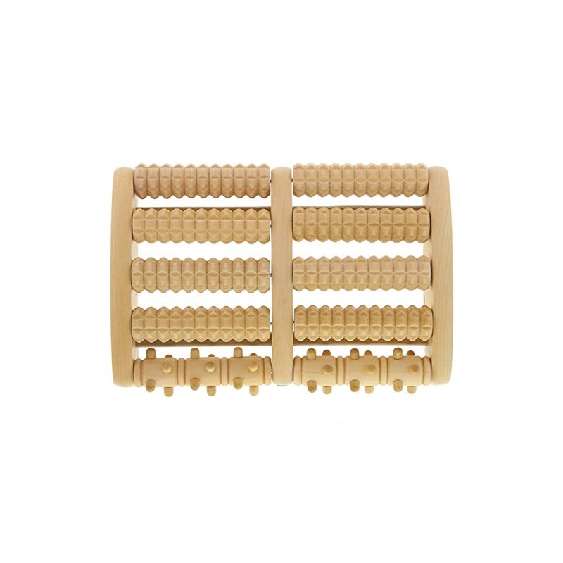 Wooden Massage Kosmetex Foot Roller for Foot Massage to Stimulate