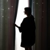 1pc Curtain Simple Gradient Hollow-out Star Pattern Double Layer Blackout