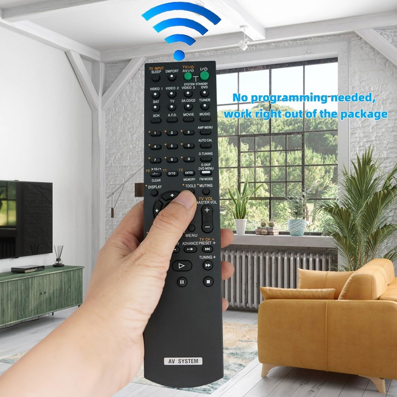 Replacement Remote Control Fit for RM-AAU155 STR-DA2800ES for Sony AV