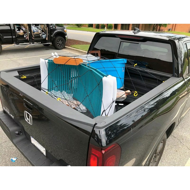 EACCESSORIES EA Cargo Net Bed Tie Down Hooks for Rivian