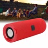 Bluetooth Speaker Red Wireless Portable Compact USB Charging Woofer Speaker