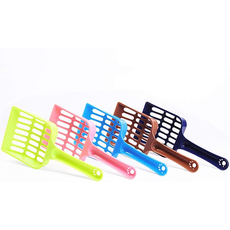 WLngtv Pink Cat Litter Scoop,Tray with Handle Compact Solid Color