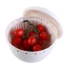 Vctitil Salad Cutter Bowl,Multi-Functional Fast Salad Cutter Bowl,Rotatable Chopping Tool