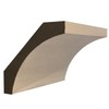 EWCR50 Cove Crown 1" x 4-5/8" Unfinished 3-1/4" High x