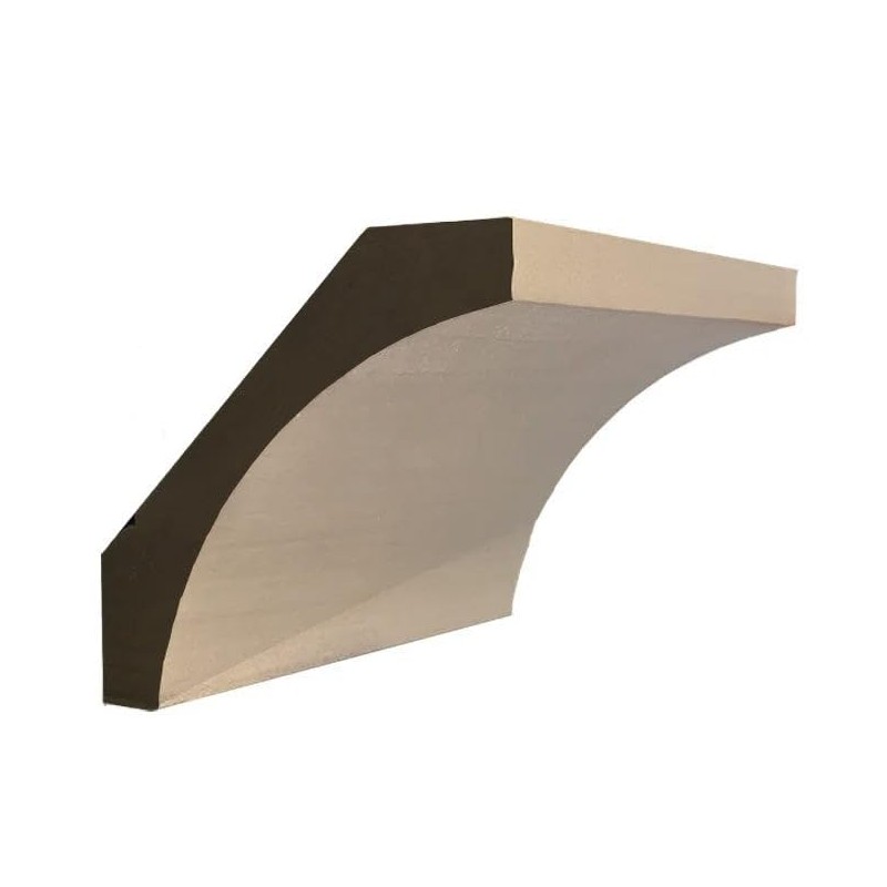EWCR50 Cove Crown 1" x 4-5/8" Unfinished 3-1/4" High x