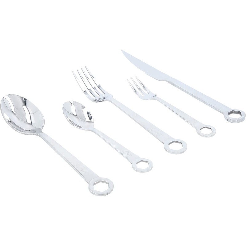 KS Tools 11105 Cutlery Set 5-Piece Stainless Steel