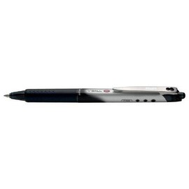 Pilot V-Ball RT 07 - Retractable Liquid Ink Rollerball Pen - Black Ink - 0.7mm Medium Tip - Pack of 6 Supplied Loose