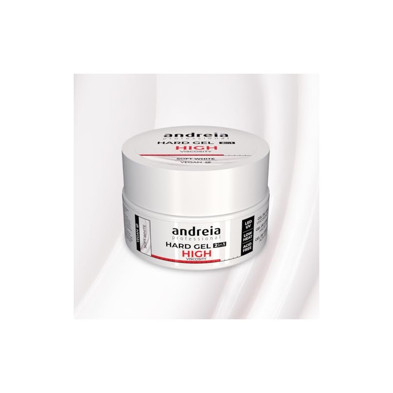 Andreia Professional Hard Nail Gel Two-Phase 2-in-1 LED and UV