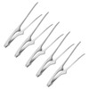 M METERXITY 5 Pcs Korean and Japanese BBQ Tongs 11.2