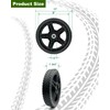 10 Inch Lawn Mower Wheels Wheel kits with Bolts &