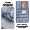 NyxSeat 1 Piece Striped Apron with Pockets Apron Baking Apron