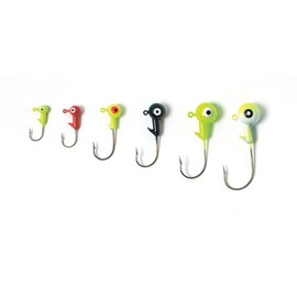 Eagle Claw Jig Head, 3/8 oz, Blanco, 7 Piezas