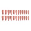CB 48 Pcs/ 2-Colors Kit, Long Oval Round Pointed Almond