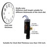 TIKROUND Youngtown 12888 Step Quartz Movement Repair Part with Hour