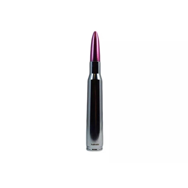 VMS RACING Chrome with Pink Tip Bullet Antenna for Toyota