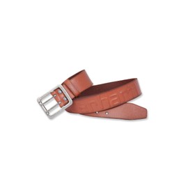 Carhartt Men's Logo Belt, Carhartt Brown, 34W
