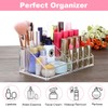 DGN 16 Compartments Lipstick Organiser Acrylic Cosmetic Organiser Transparent Makeup