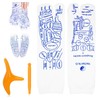 SSKHE Reflexology Socks with Massage Tool Foot Elastic Fiber Massage