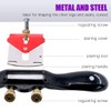 Swpeet 8Pcs 9" 10" Adjustable Spokeshave with Replacement Blades and