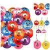 Kids Playing Smiley Face Ball Approx. 10" (25cm) Fruit Scented