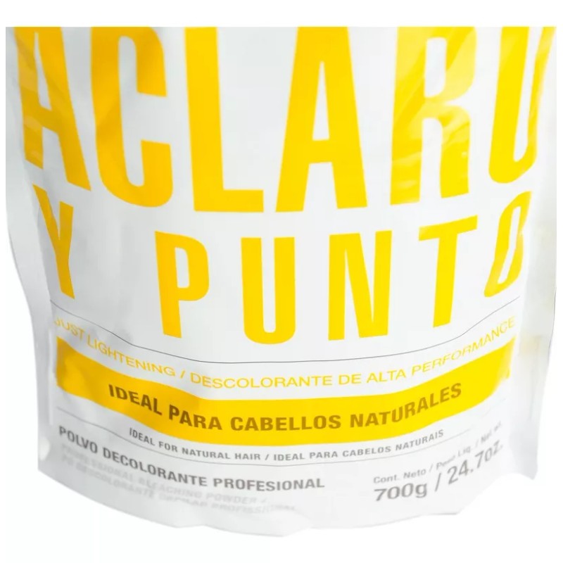 Issue Polvo Decolorante Aclaro Y Punto Pelo Natural X 700gr
