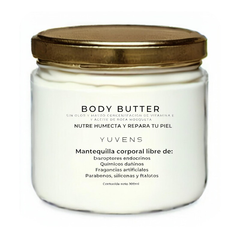 Mantequilla Corporal Ultra Humectante Sin Aroma – Body Butter Natural