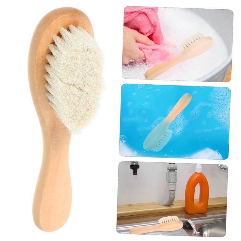 iplusmile 5pcs Soft Bristle Laundry Brush Scrub Brush for Stains