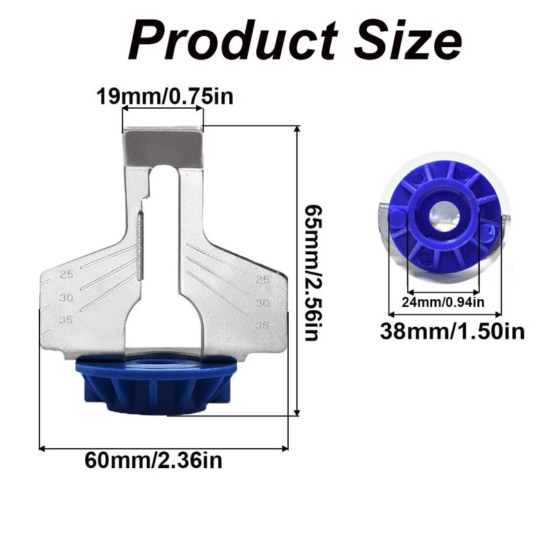 SEIWEI Chainsaw Sharpening Attachment Kit, Chainsaw Sharpener Guide Drill Adapter