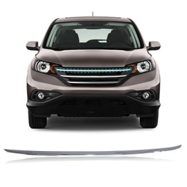 Perfit Liner Front Upper Chrome Lower Grille Grill Trim Molding Compatible With 2012-2014 HONDA CR-V HO1217107 71122T0GA01