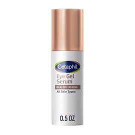 Cetaphil Healthy Renew Suero de gel hidratante para ojos 0.5 oz, crema debajo de los ojos de 24 horas para antienvejecimiento, reduce la apariencia de ojeras y arrugas, suero de péptido alternativo d