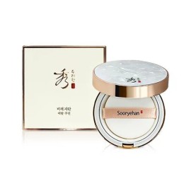 Sooryehan Bichaek Rosewood Metal Cushion Original + Refill No. 21 / 수려한 비책 자단 메탈 쿠션 본품+리필 21호