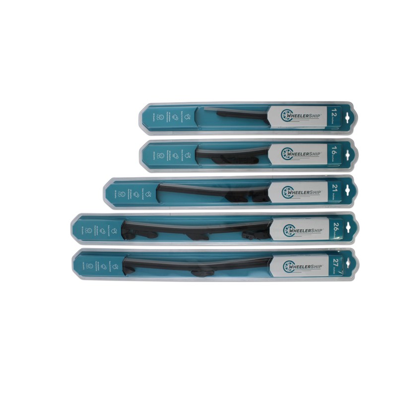 21" Universal Frameless Replacement Beam-Style Double-Layer Windshield Wiper Blade