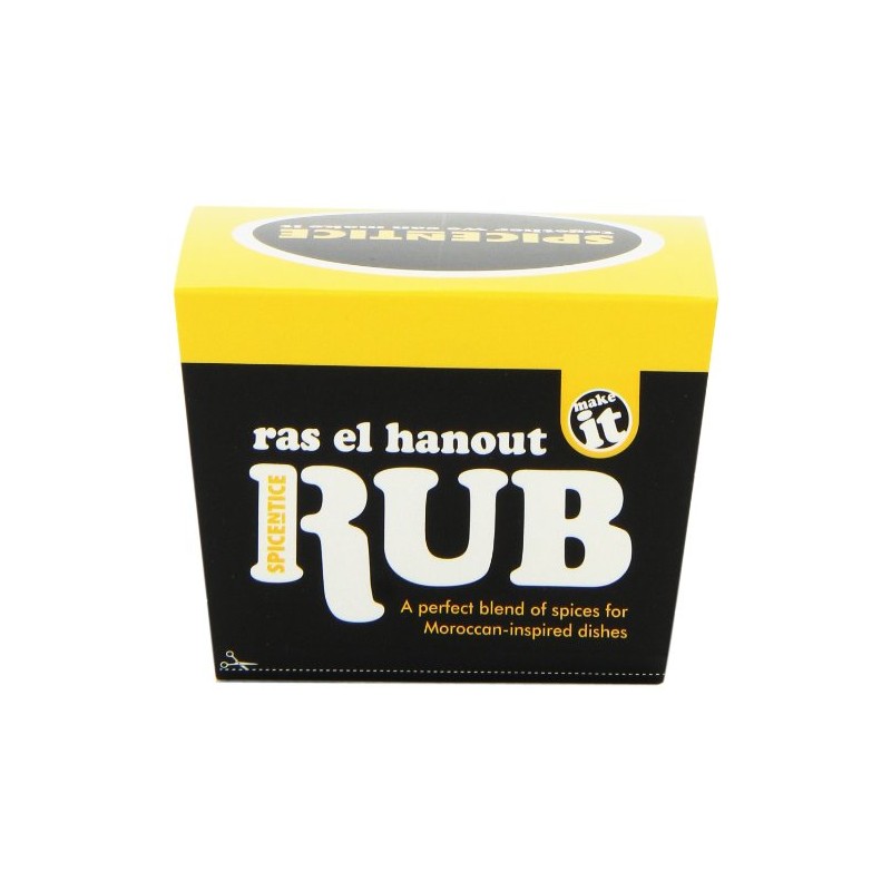 SPICENTICE Ras El Hanout Rub 50 g (Pack of 6)