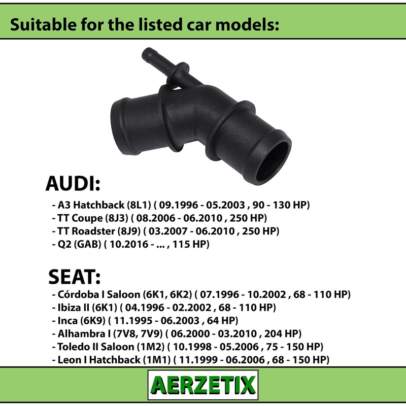 AERZETIX - C67201 - coolant flange - number of inputs