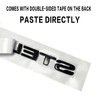 Silver Q4 Stelvio Sticker Car Tail Logo Styling Emblem Stickers
