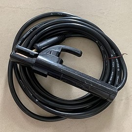 jingfei 5M Welding Accessories for Welding Electrode Holder 200Amp Arc Welding 10-25mm Connector and Lead Cable