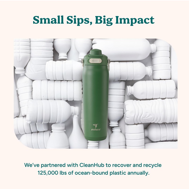 REDUCE Aura Vacuum Insulated 26 oz Water Bottle - Leak-Proof
